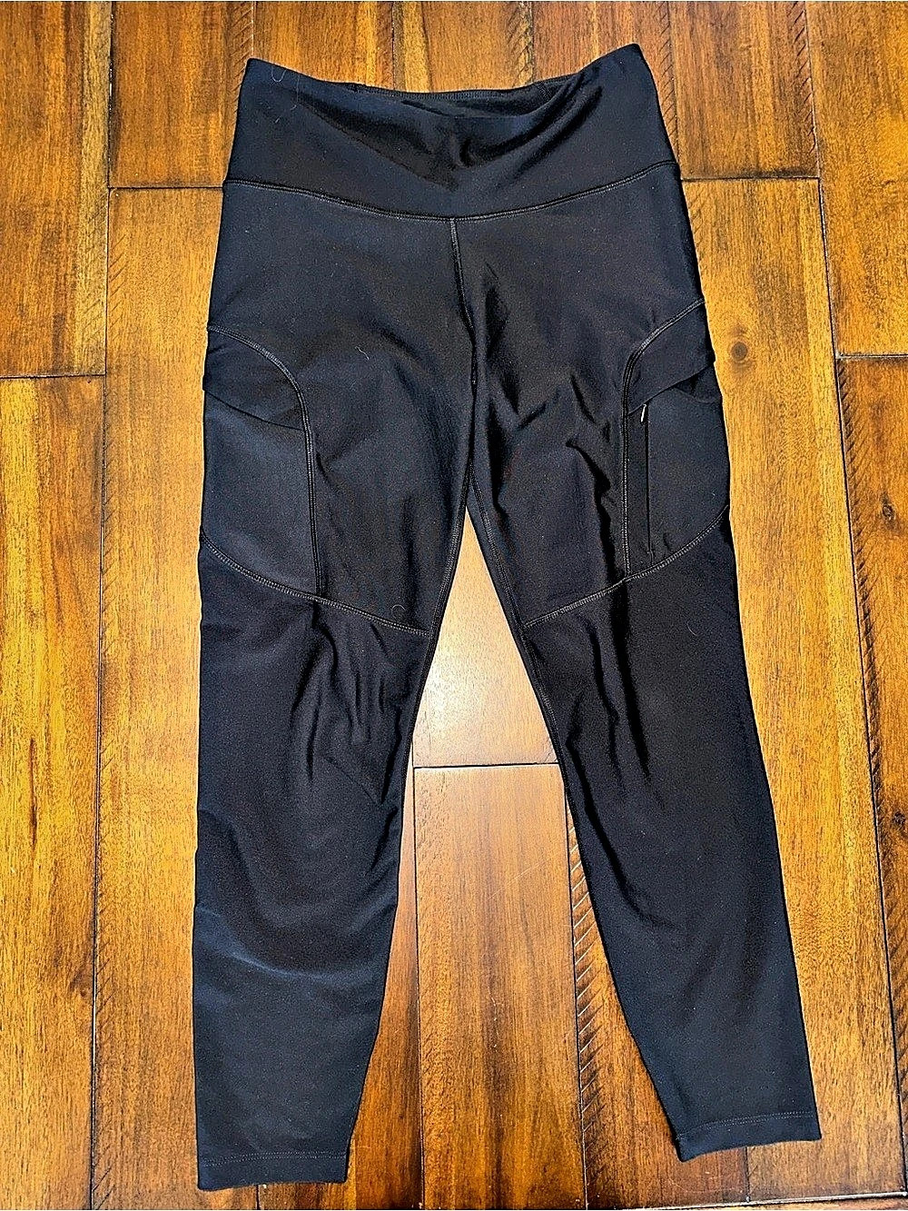 Old Navy Active Go-Dry Leggings Black Athletic Leggings Size Large
